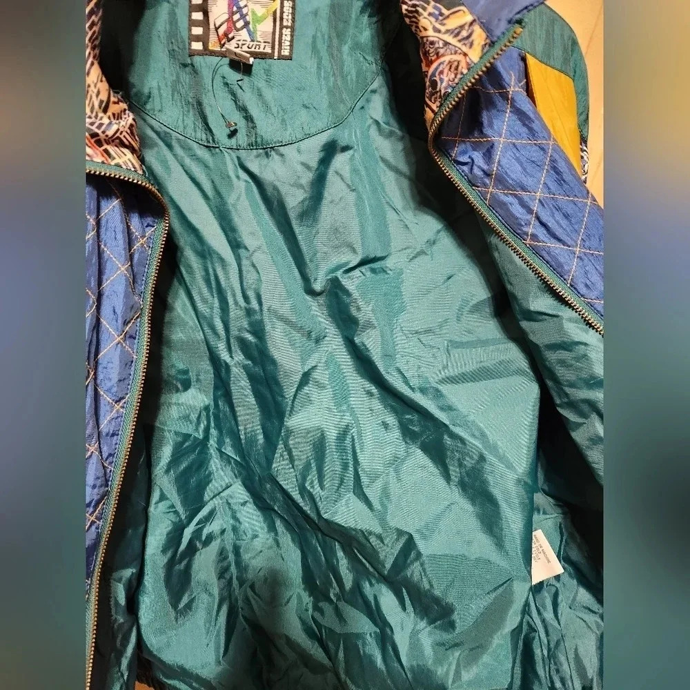 Vintage River Edge Sport Windbreaker Jacket - Picture 3 of 7